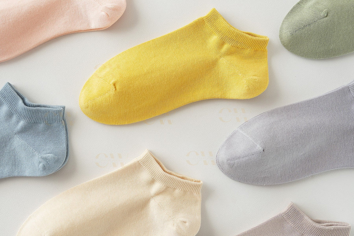 [FREE GIFT] Vibrant Purple Cotton Socks for Bold Statements | Comfortable & Stylish