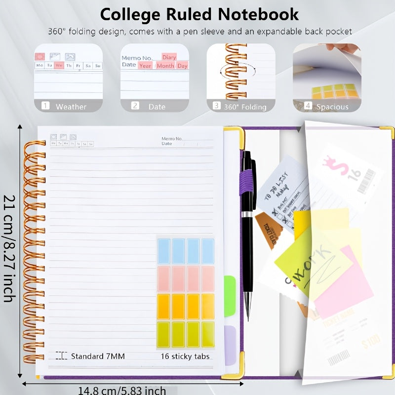 A5 Notes Journal — Green