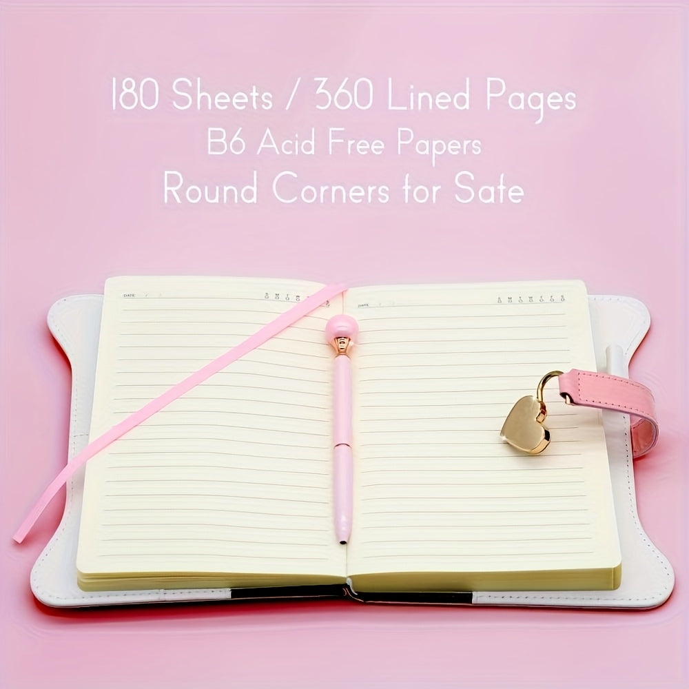 Floral Lock Journal