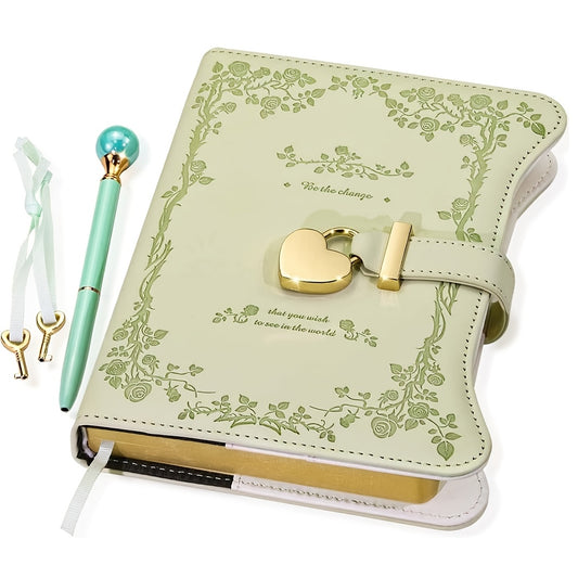 Floral Lock Journal