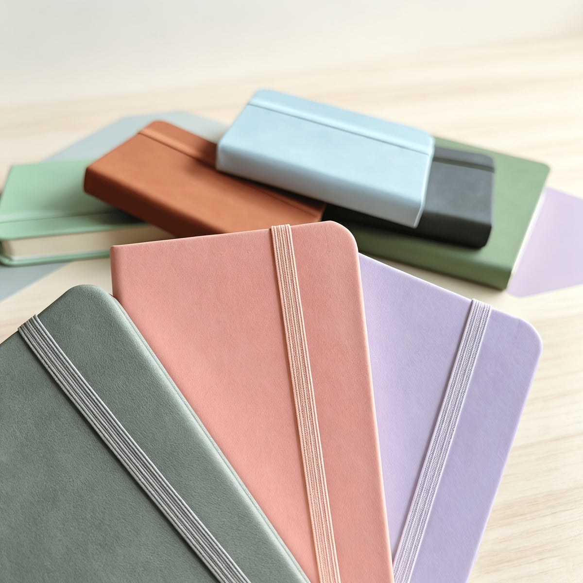 Mini Notebook Set — Green