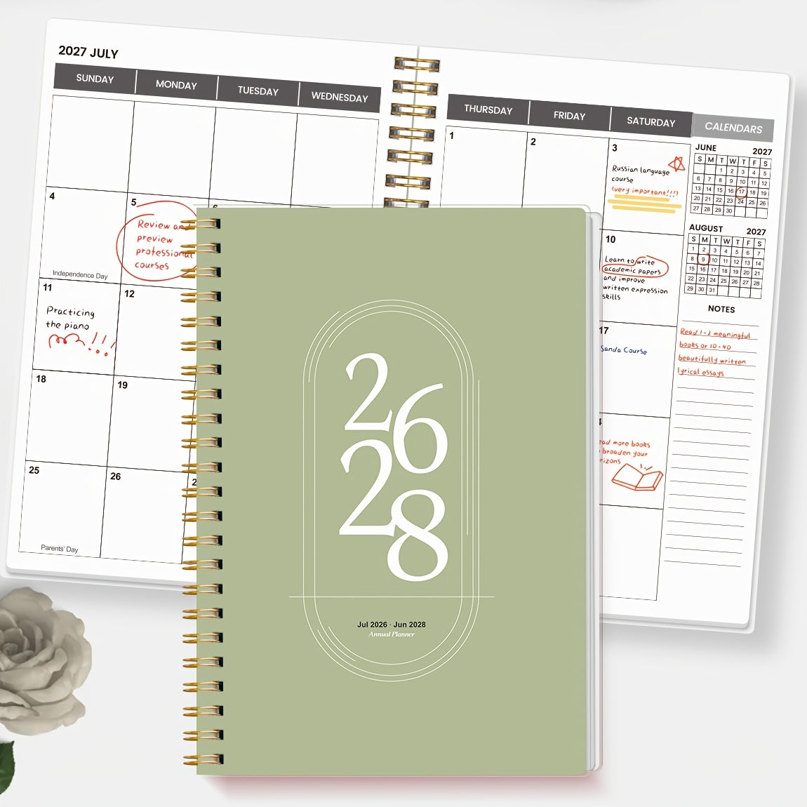 2026–2028 Monthly Planner