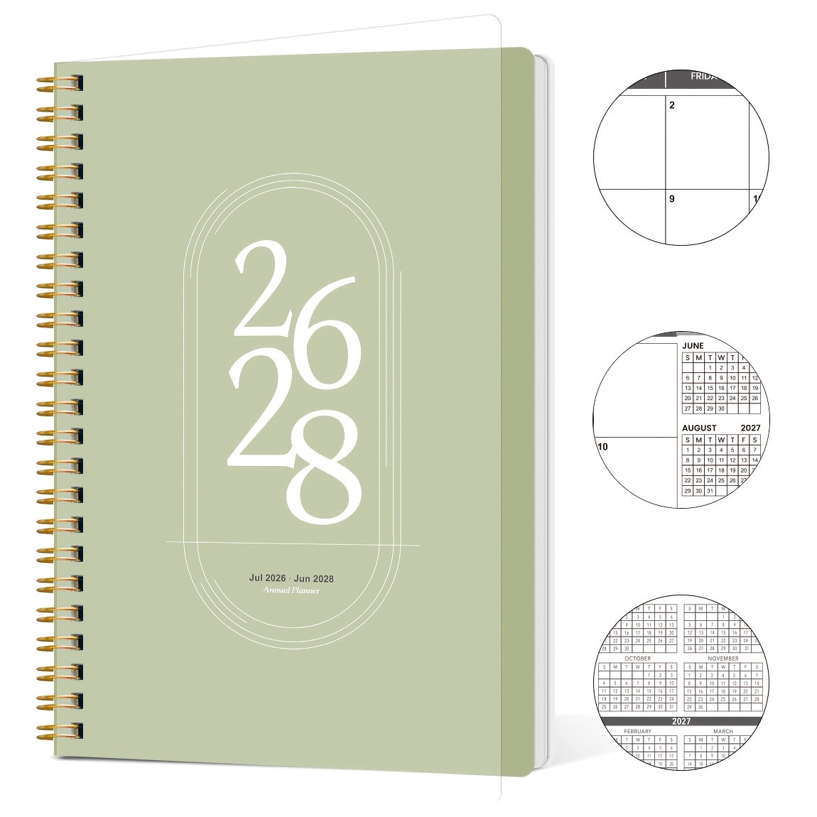 2026–2028 Monthly Planner