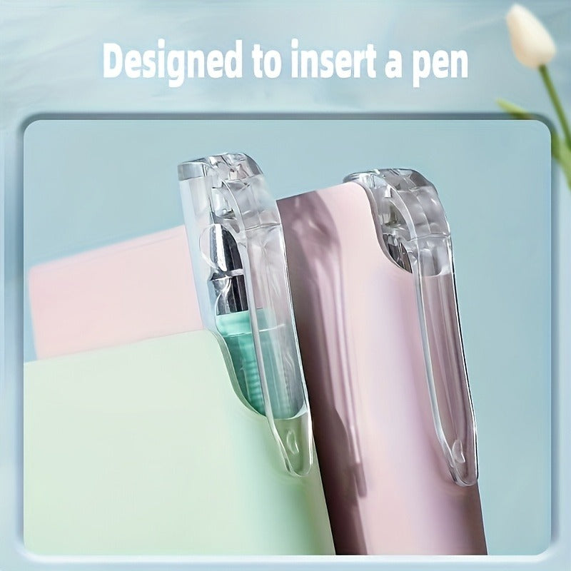 Pocket Notebook & Two Pens — Light Green