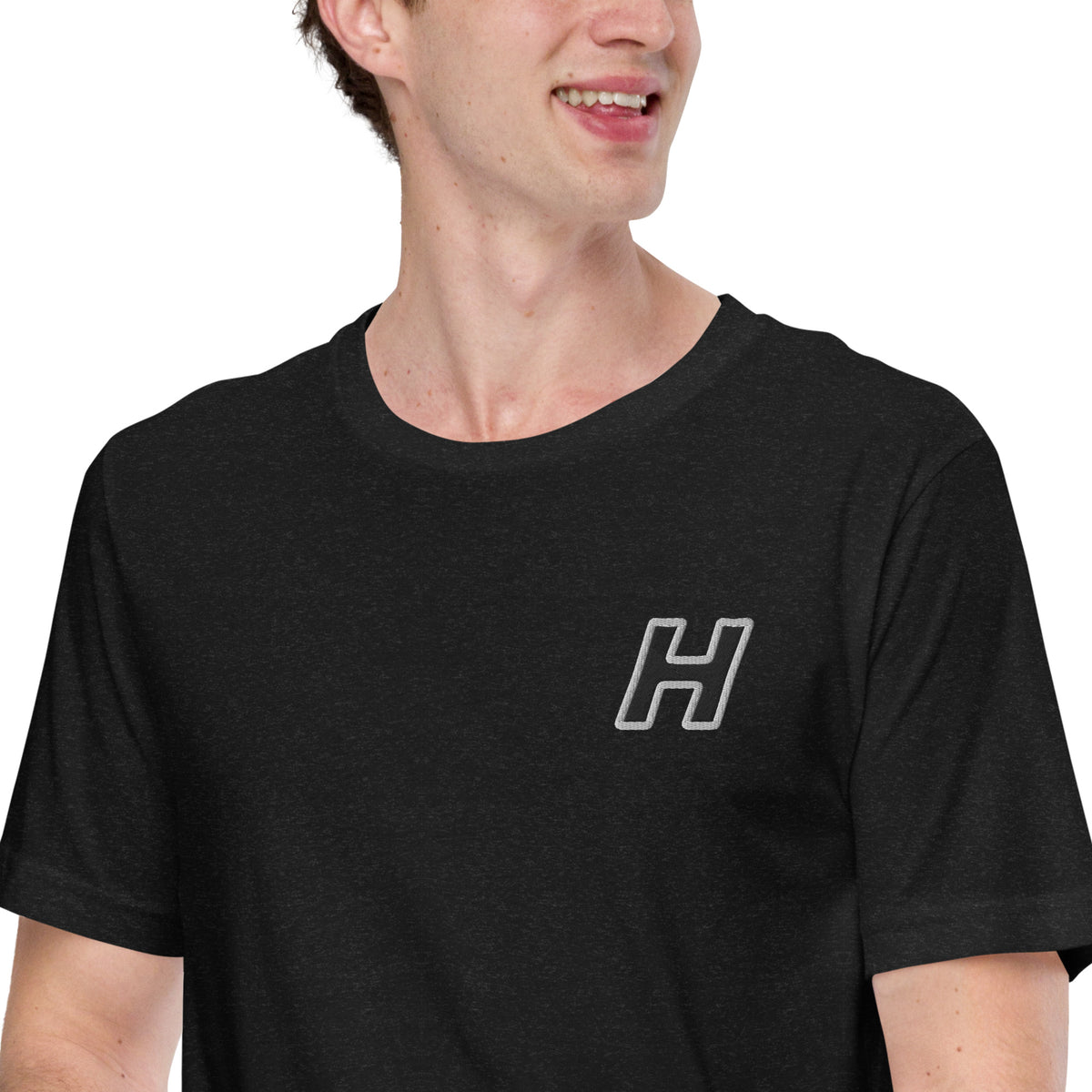 Unisex H Logo t-shirt (Dark Colors)