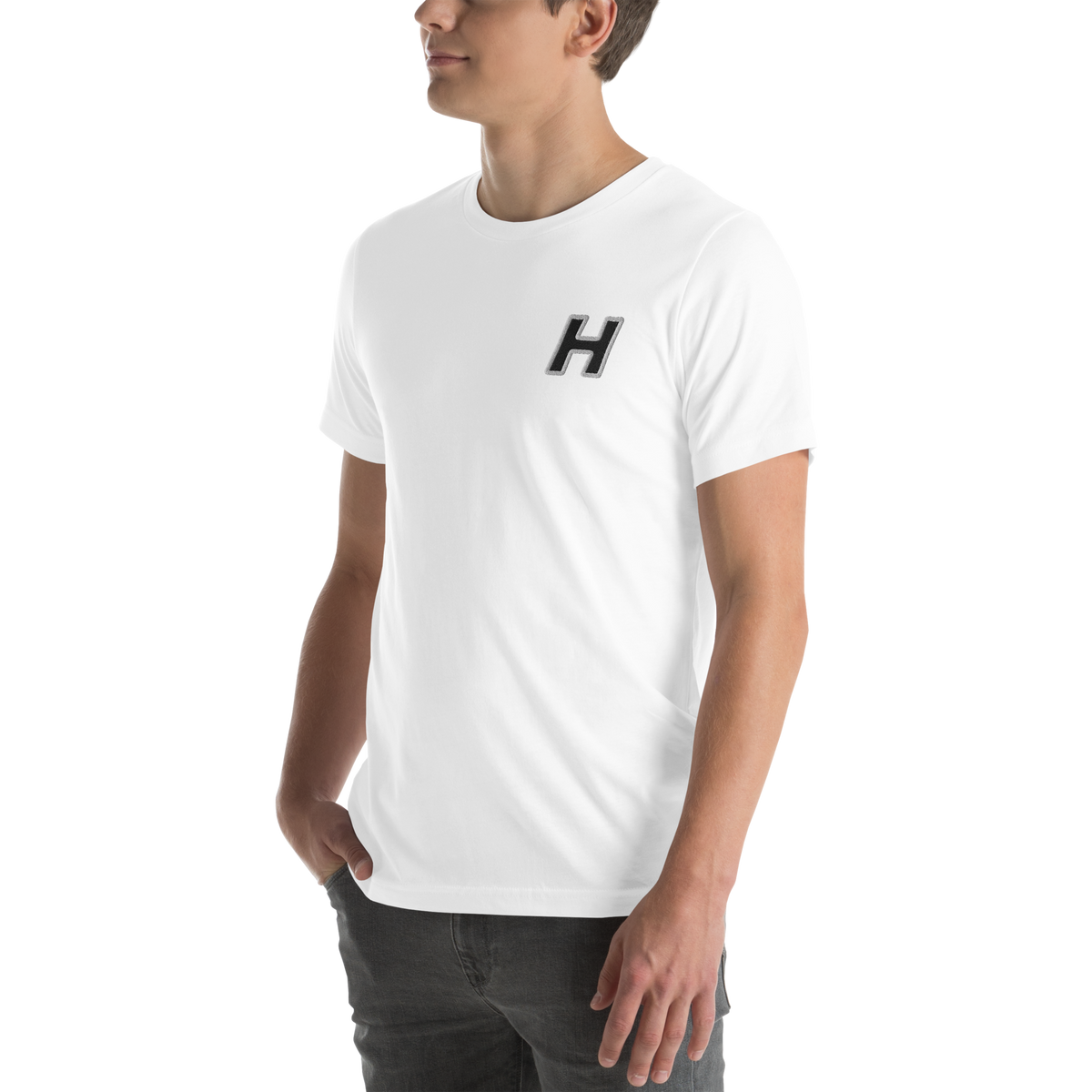 Unisex H logo t-shirt