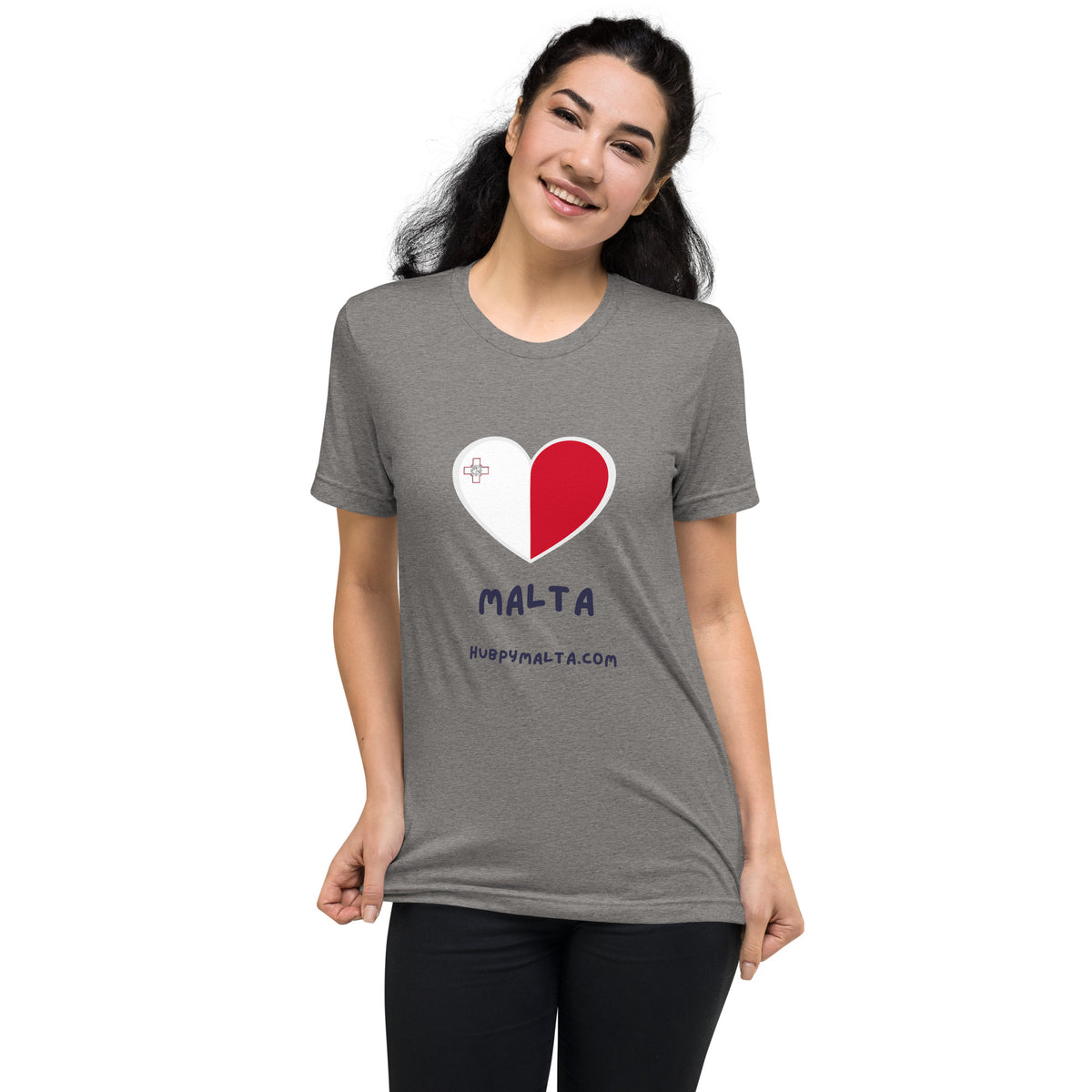 Unisex t-shirt - Malta I Love Malta (Multi-Colour Multi-Size)