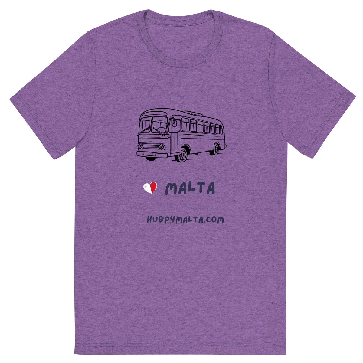 Unisex t-shirt - Malta Bus (Multi-Colour Multi-Size)