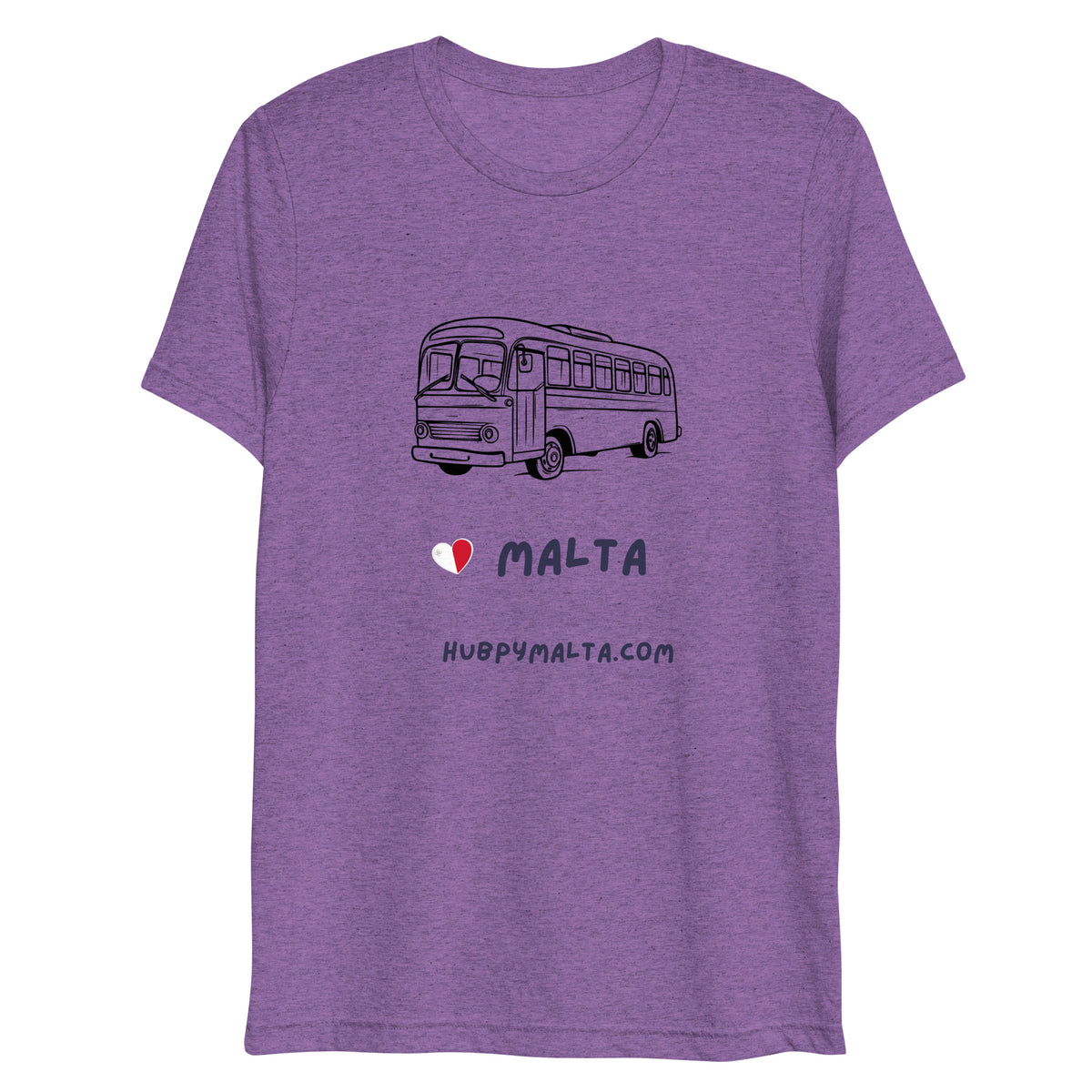 Unisex t-shirt - Malta Bus (Multi-Colour Multi-Size)