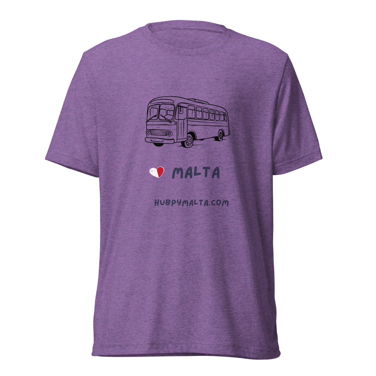 Unisex t-shirt - Malta Bus (Multi-Colour Multi-Size)