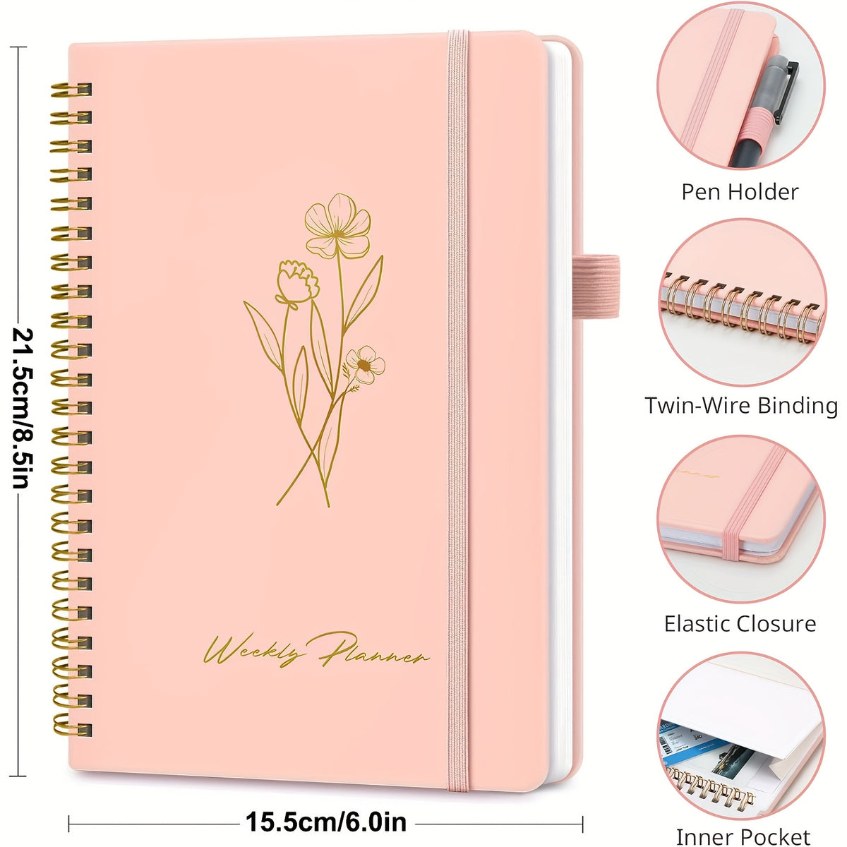 Undated Weekly Planner