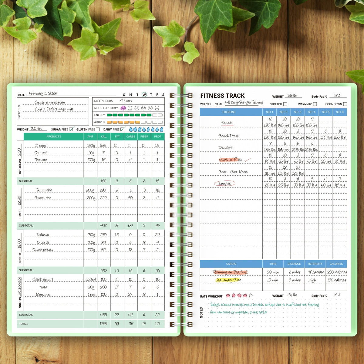Everyday Wellness Planner